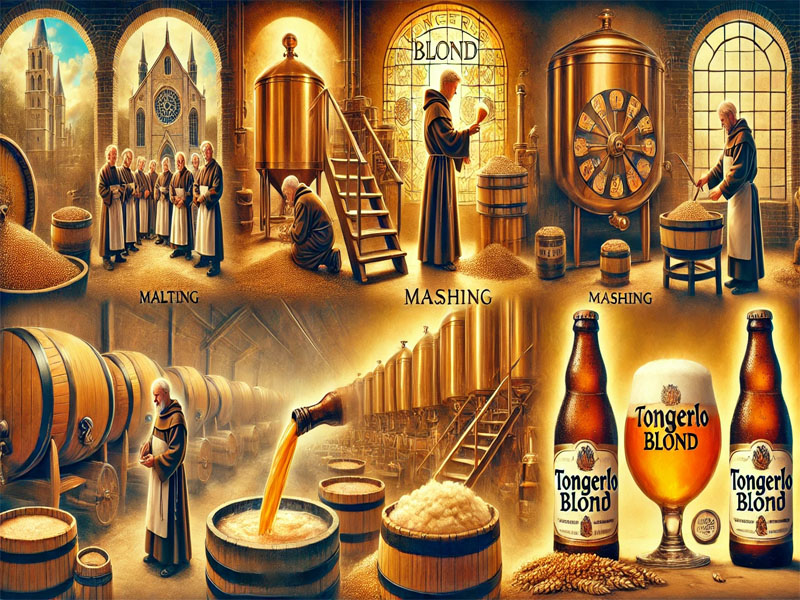 bia bỉ tongerlo blond 6% chai 330ml