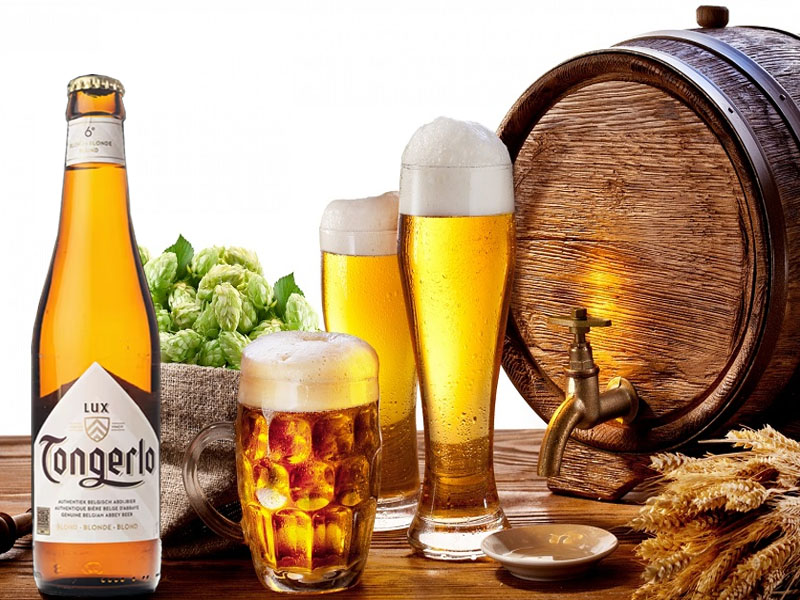 bia bỉ tongerlo blond 6% chai 330ml