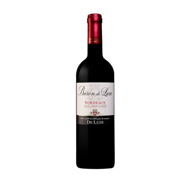 ruou vang barons de luze bordeaux oak barrel aged