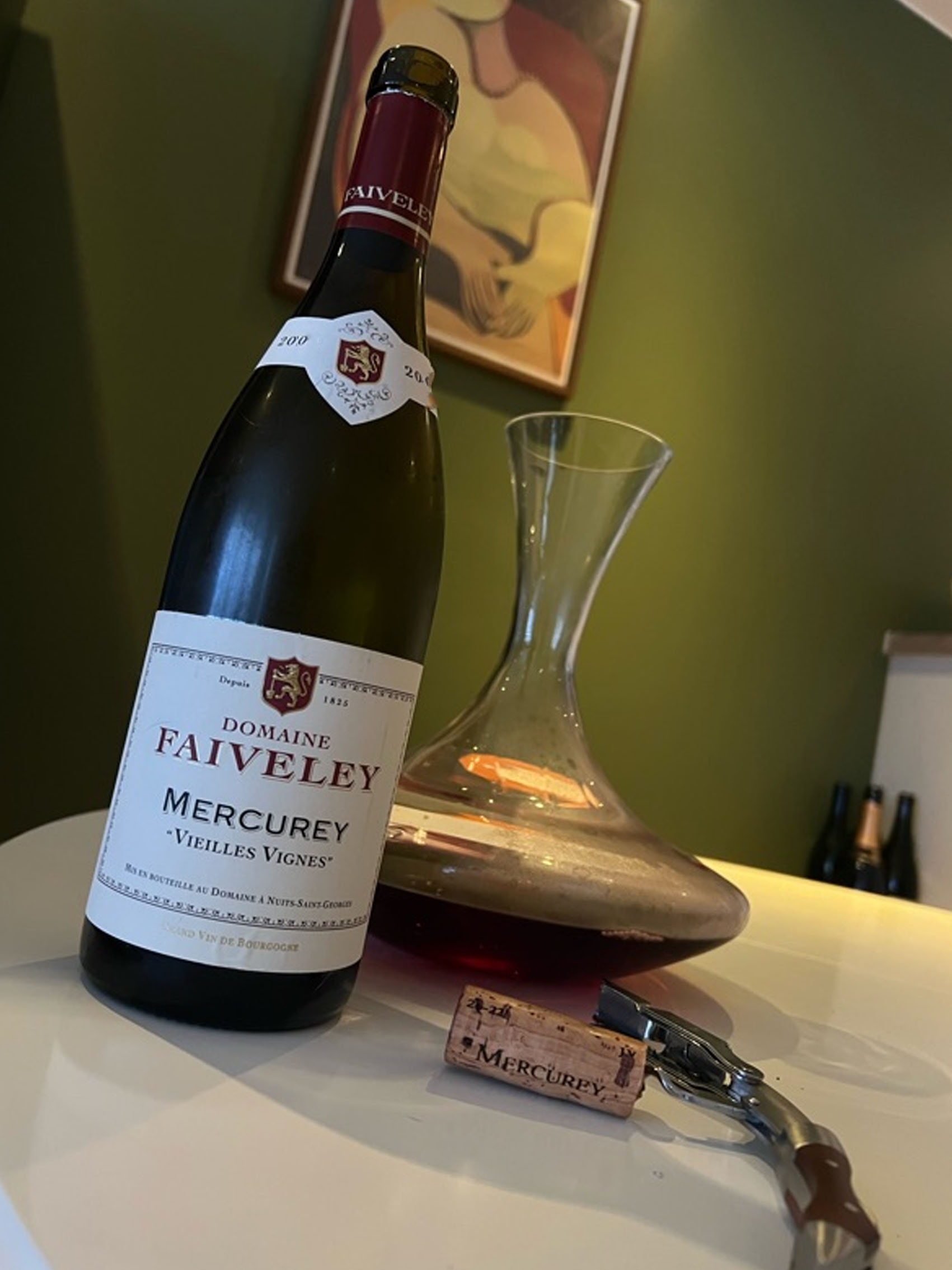 rượu vang domaine faiveley mercurey vieilles vignes 2019