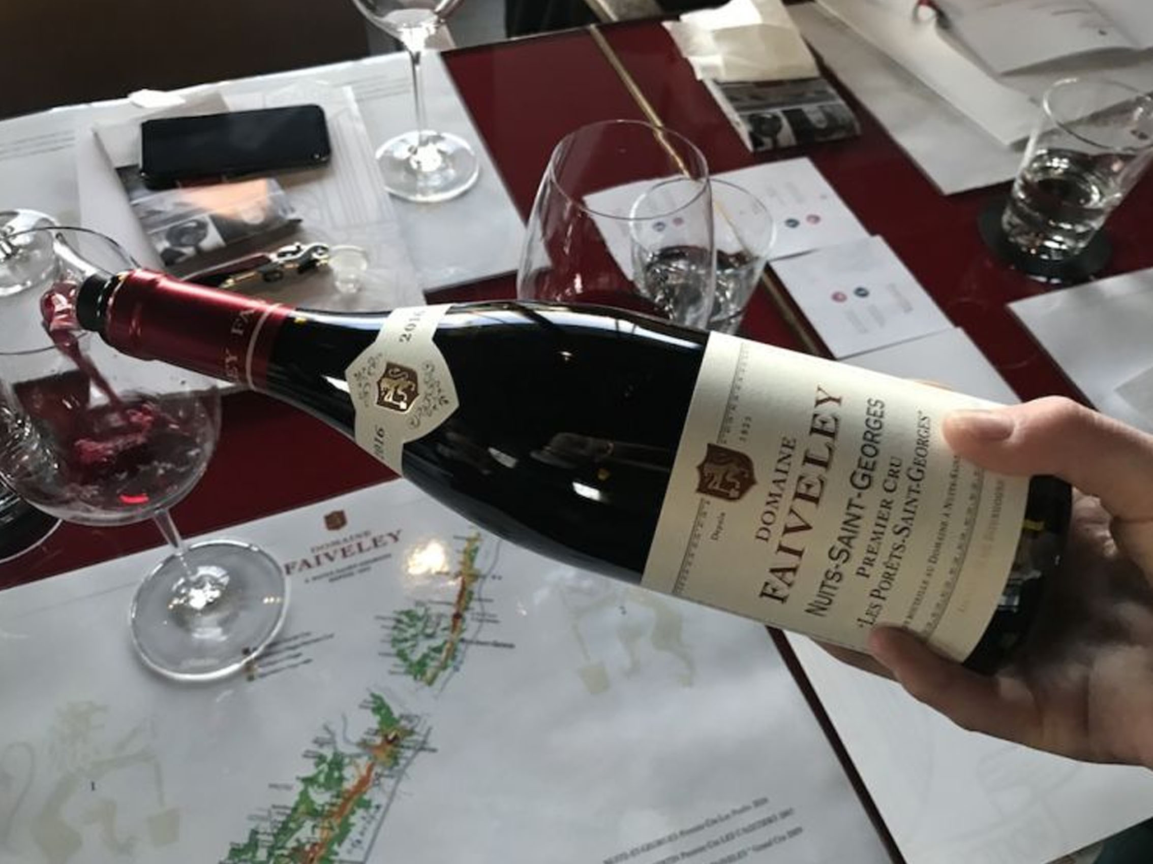 rượu vang joseph faiveley nuits saint georges premier cru les porêts saint georges