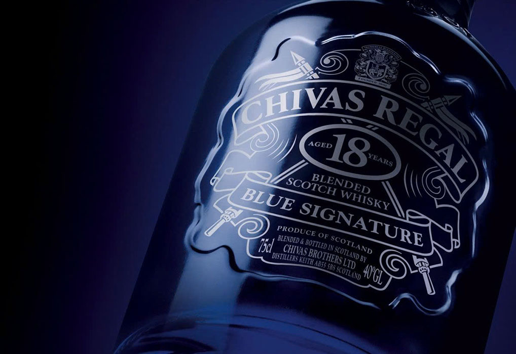 Chivas 18 màu xanh