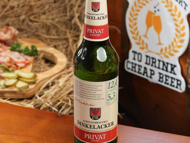 hộp quà bia đức dinkelacker privat export 12 chai/hộp hộp quà bia đức dinkelacker privat export 12 chai/hộp