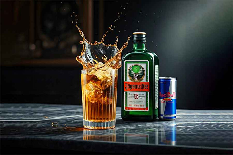Jagermeister bomb Jagermeister bomb