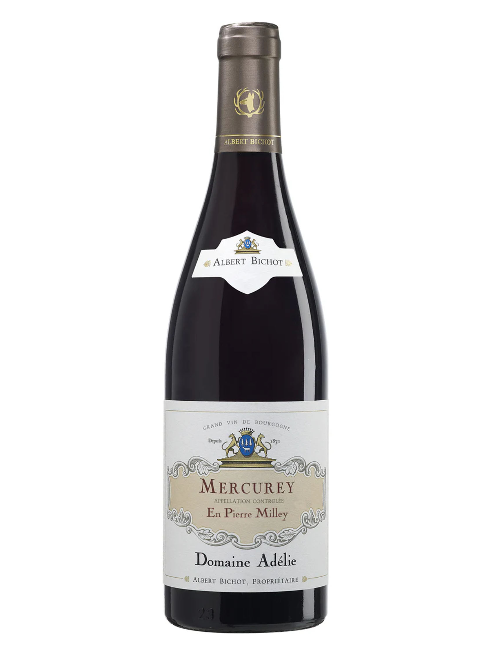 rượu vang pháp albert bichot domaine adelie mercurey en pierre milley 2019