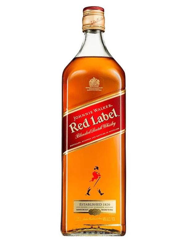 rượu whisky johnnie walker red label 1125ml
