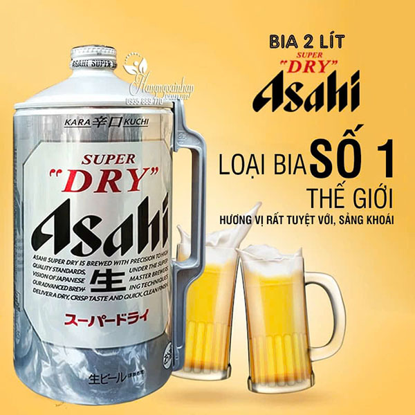 Đánh giá chi tiết bia asahi super dry 2l: có đáng mua không? Đánh giá chi tiết bia asahi super dry 2l: có đáng mua không?