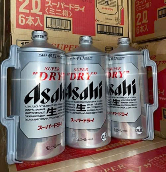 Đánh giá chi tiết bia asahi super dry 2l: có đáng mua không?