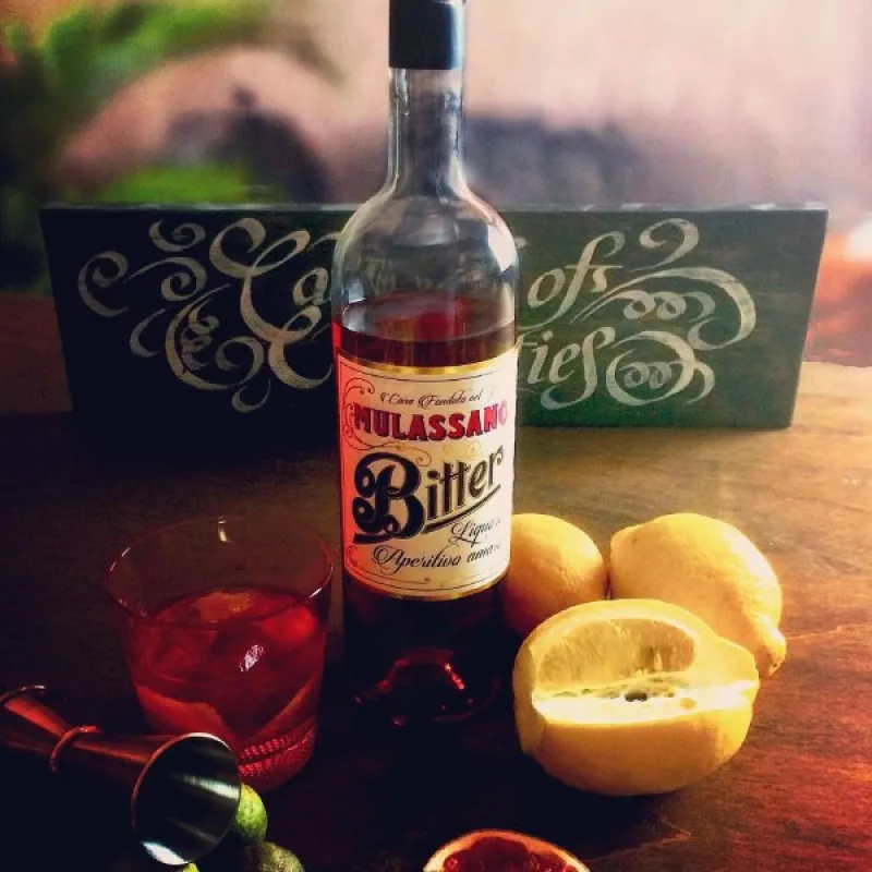 rượu gin mulassano bitter 25% chai 700ml rượu gin mulassano bitter 25% chai 700ml