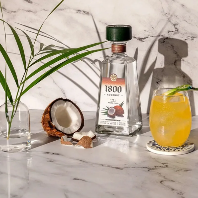 rượu tequila reserva 1800 coconut chai 750ml