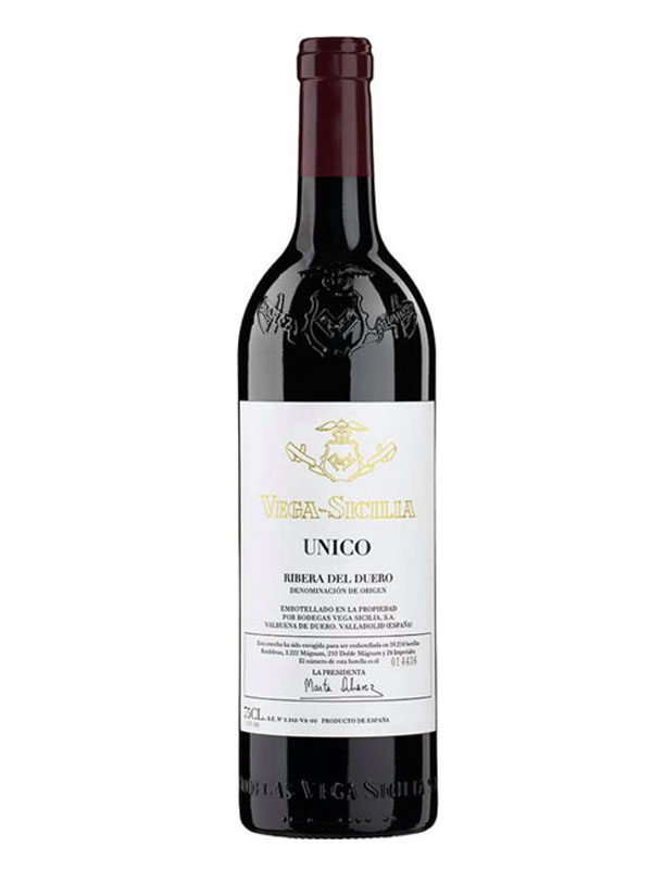 rượu vang vega sicilia único ribera del duero