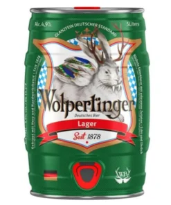 Bia đức wolpertinger lager 4.9% -bom 5L