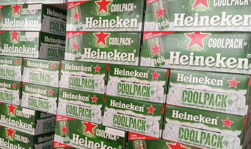 Bia Heineken giá bao nhiêu 1 thùng năm 2025?