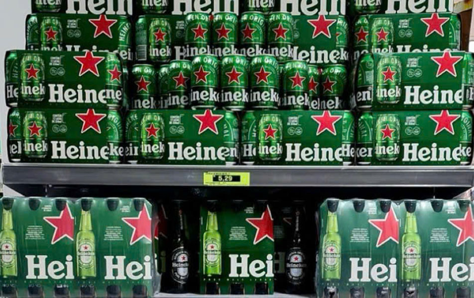 Một thùng bia Heineken giá bao nhiêu?