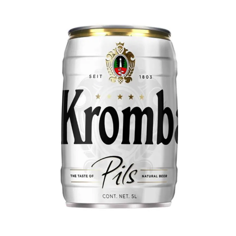 Bia krombacher pils 4.8%– bom 5l