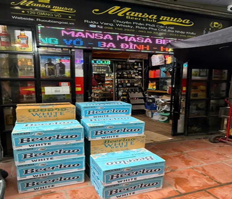 combo 10 chai bia lào