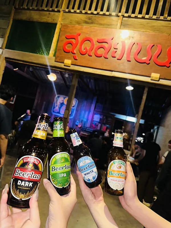 combo 10 chai bia lào