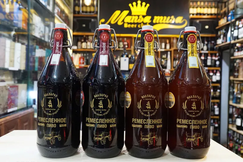 Combo 4 chai bia nga craft 1L Combo 4 chai bia nga craft 1L