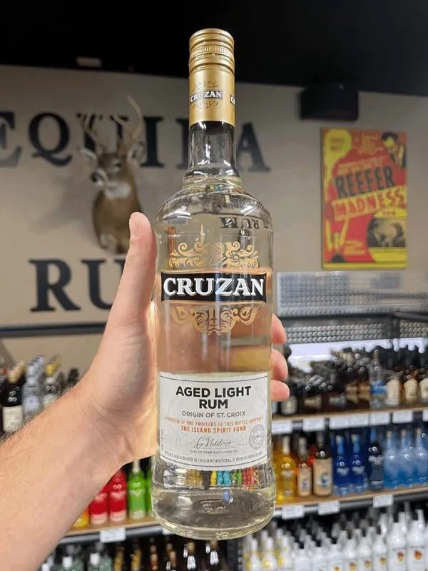 cruzan aged light rum