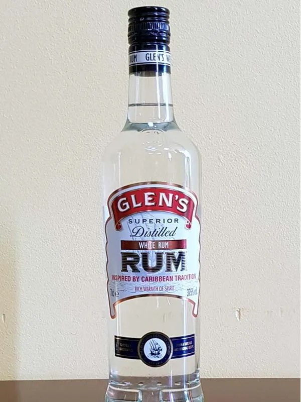 glen's white rum glen's white rum
