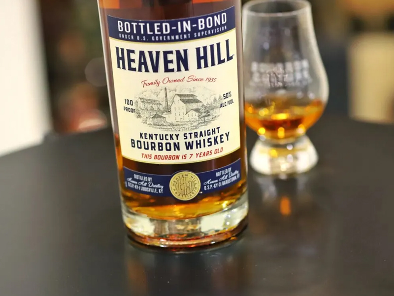 heaven hill hottled-in-bond heaven hill hottled-in-bond