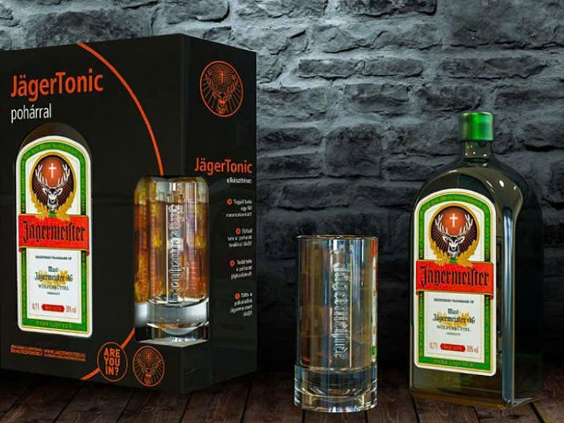 jagermeister pha với nước ngọt