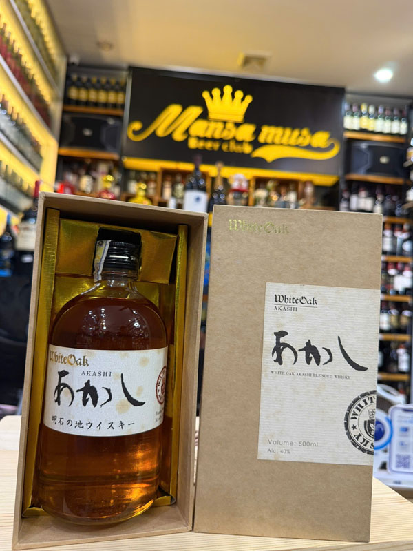 rượu whisky nhật akashi white oak