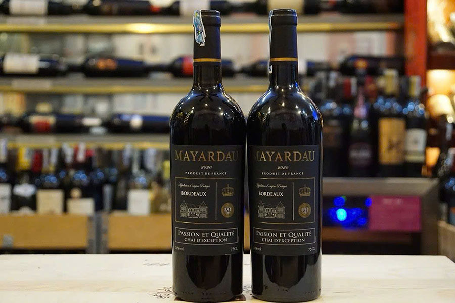 tìm hiểu về rượu vang pháp mayardau, nơi mua chính hãng