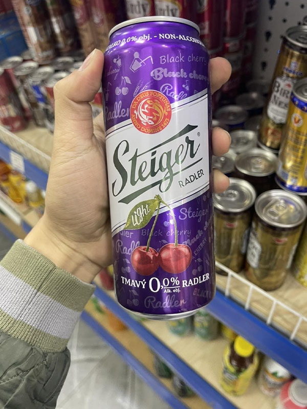 bia steiger tmavy radler bia steiger tmavy radler