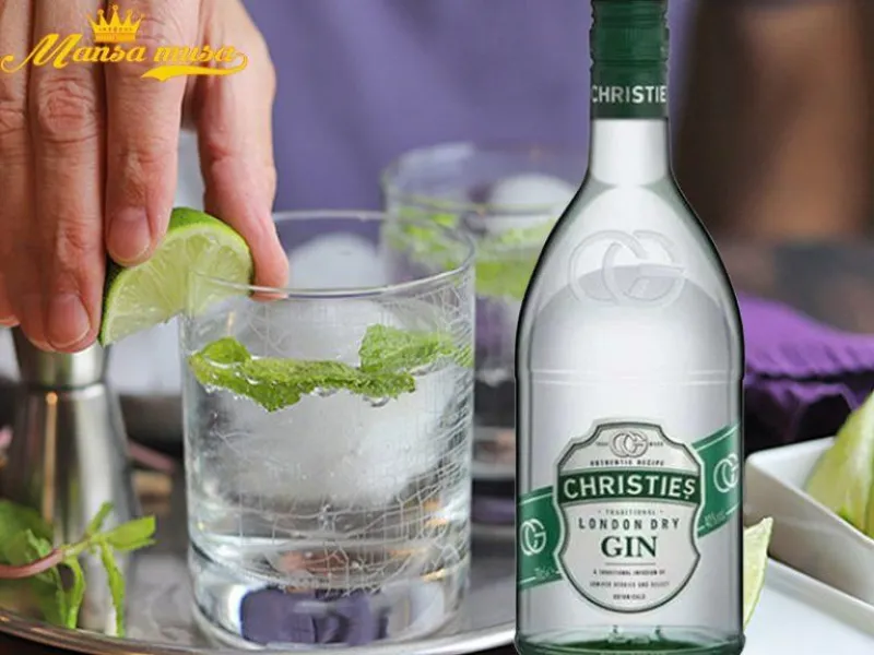 gin christie’s london dry gin