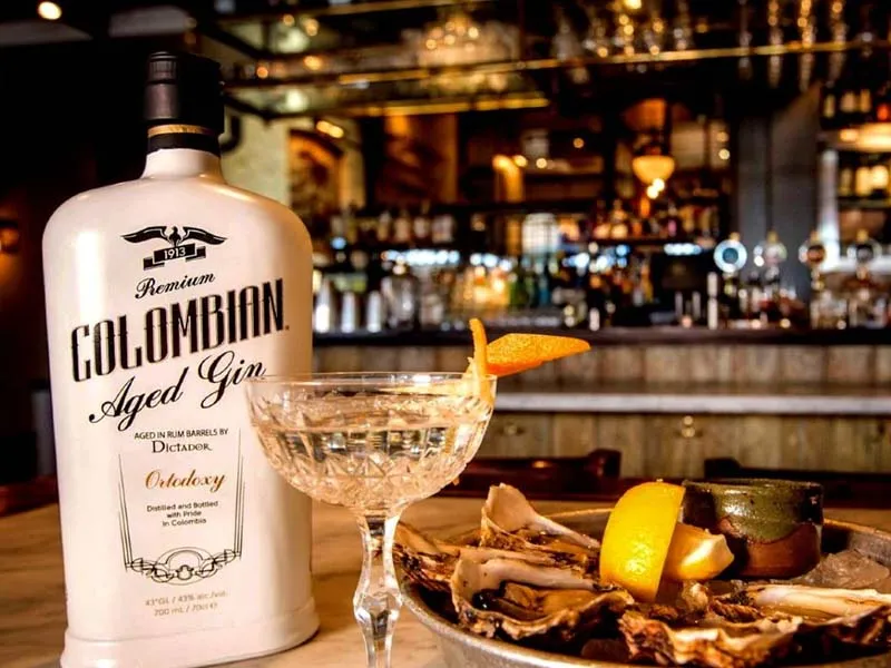 gin dictador ortodoxy - premium colombian aged gin
