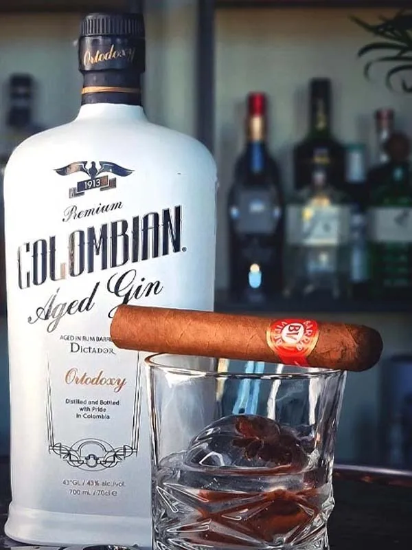 gin dictador ortodoxy - premium colombian aged gin