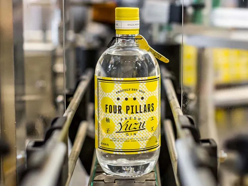gin four pillars fresh yuzu