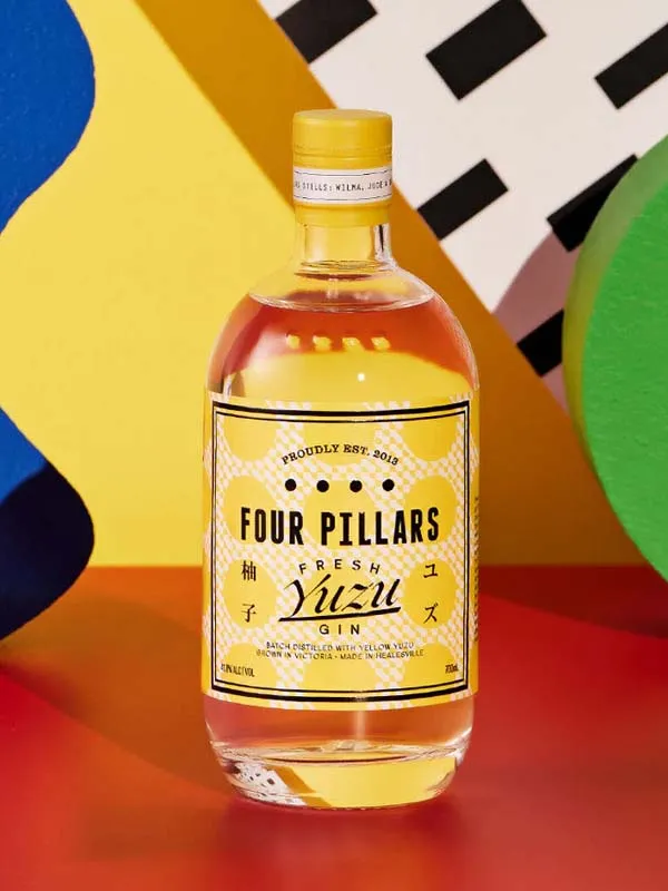 gin four pillars fresh yuzu