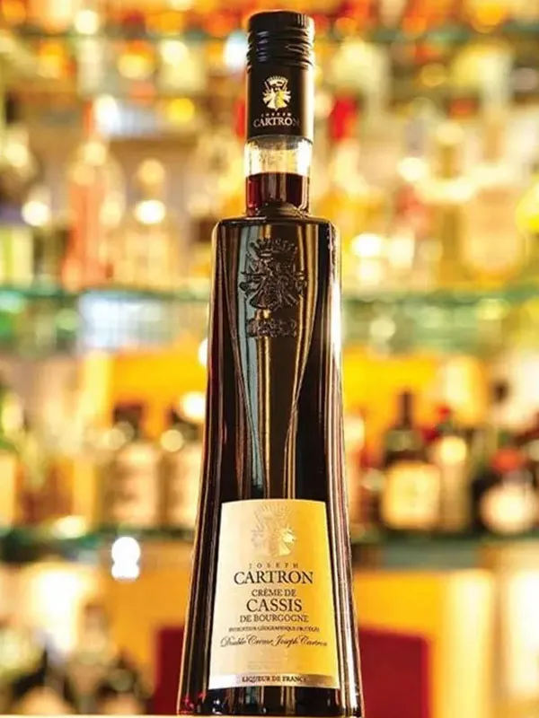 joseph cartron double creme de cassis - blackcurrant joseph cartron double creme de cassis - blackcurrant