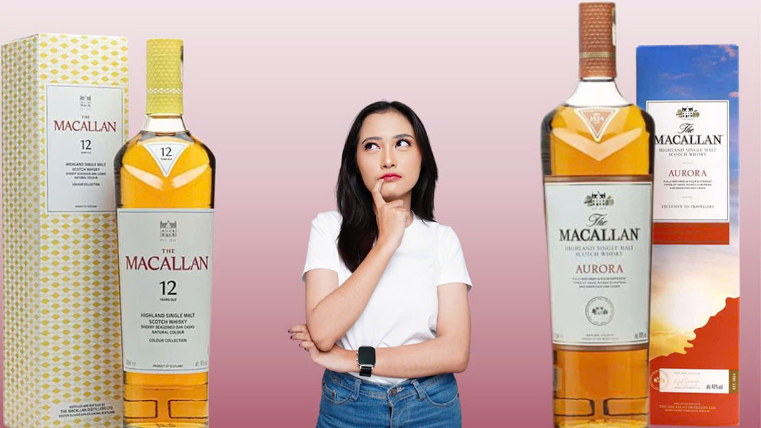 macallan 12 năm colour collection với aurora: so sánh chi tiết