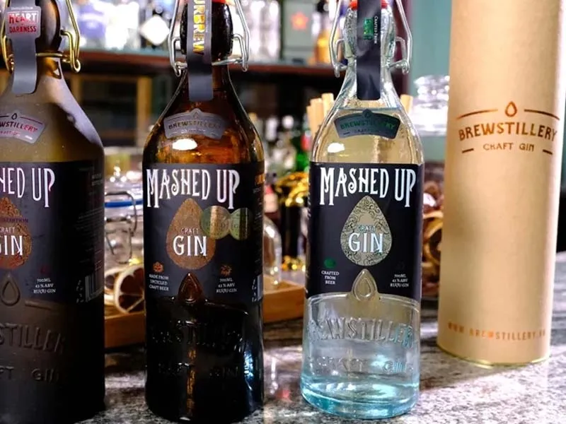 mashed up craft gin 