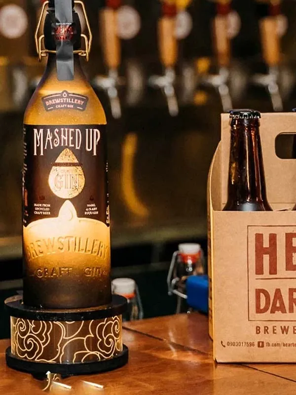 mashed up craft gin - furbrew 