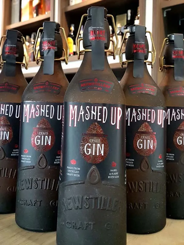mashed up craft gin - heart of darkness 
