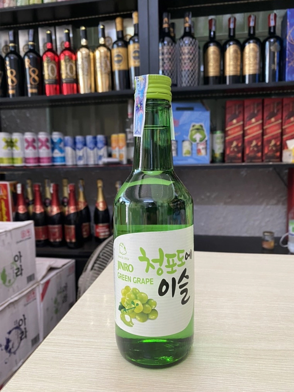 rượu soju jinro green grape rượu soju jinro green grape