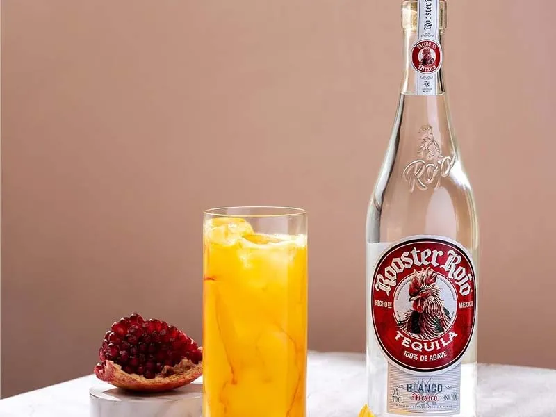 tequila rooster rojo blanco