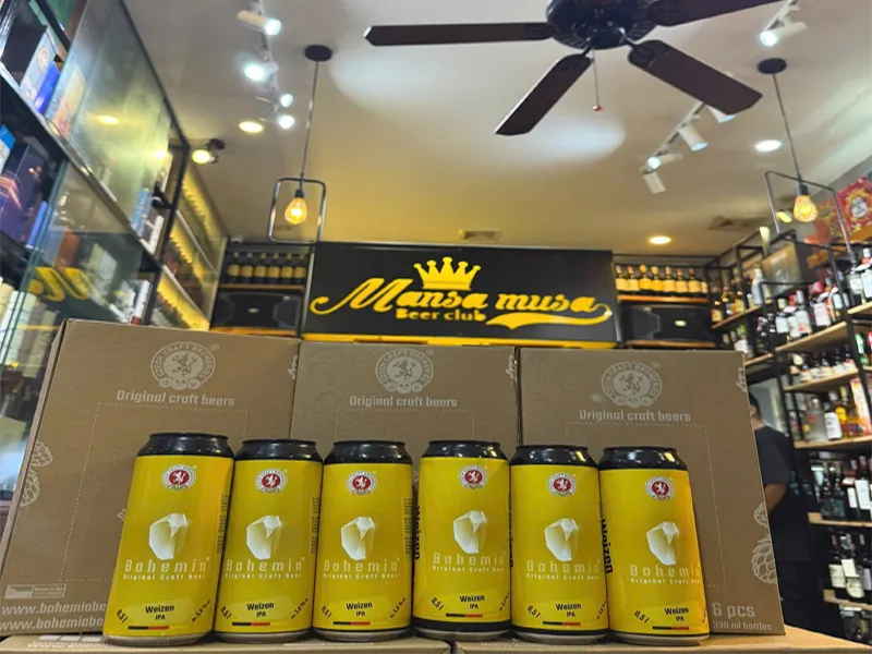 bia lon bohemia weizen ipa 5,6% – tiệp bia lon bohemia weizen ipa 5,6% – tiệp