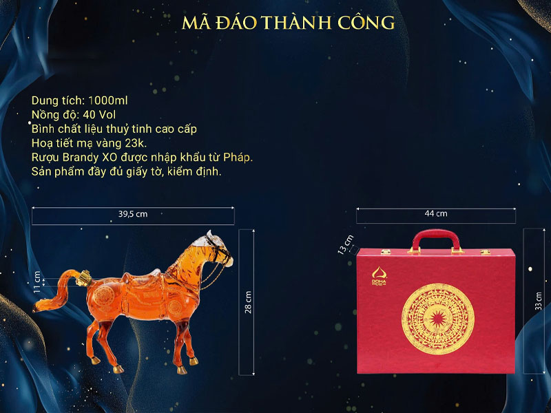 rượu mã đáo thành công royal darius xo