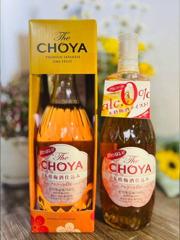 rượu mơ the choya non alcohol rượu mơ the choya non alcohol