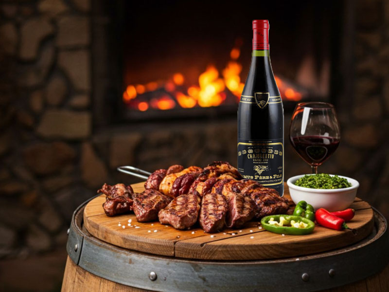 rượu vang chambertin grand cru 1500ml