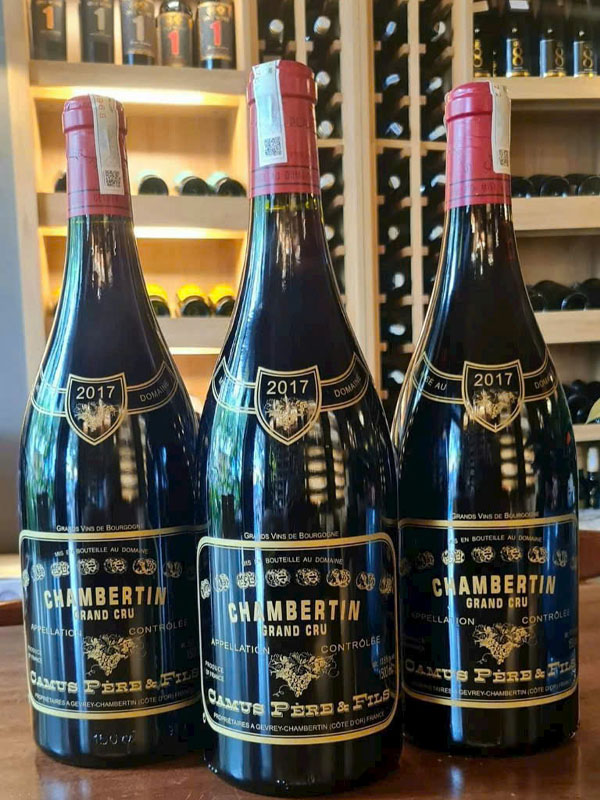 rượu vang chambertin grand cru
