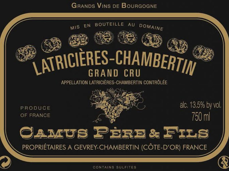 rượu vang latricières-chambertin grand cru
