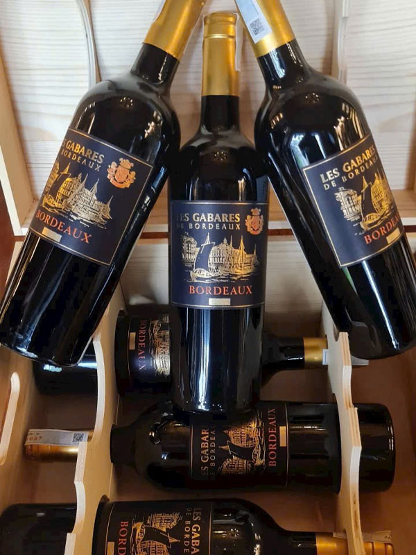 rượu vang les gabares de bordeaux