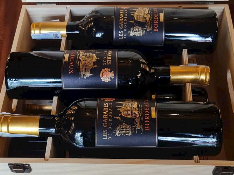 rượu vang les gabares de bordeaux