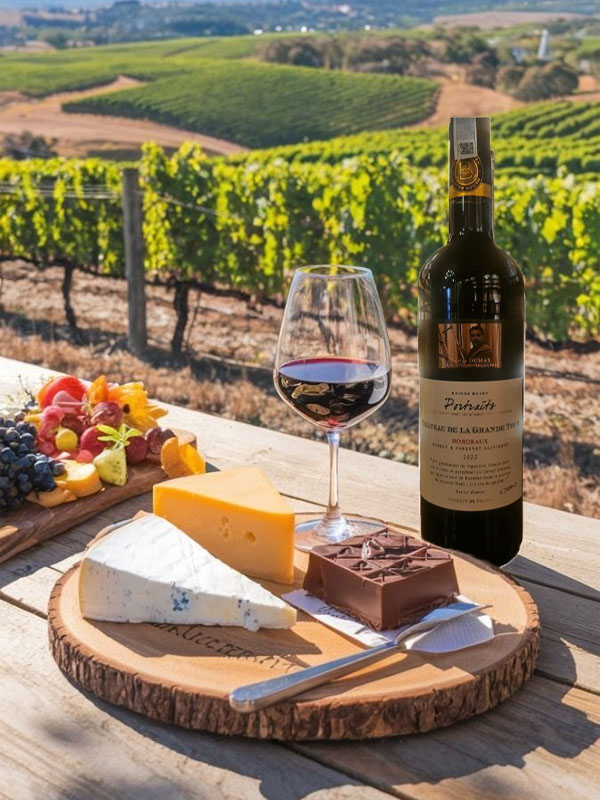 rượu vang portraits château de la grande tour